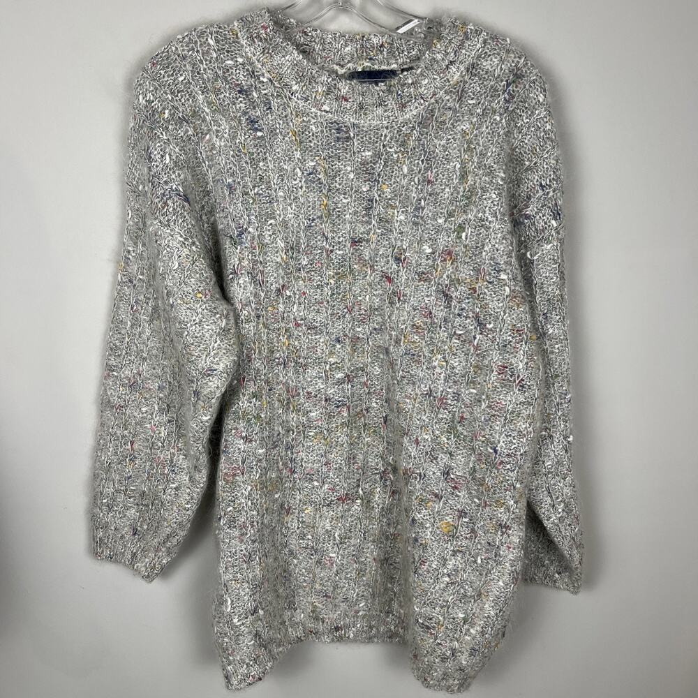 Best American Clothing Co Womens Medium Mohair Blend 90s‎ Vintage Chunky